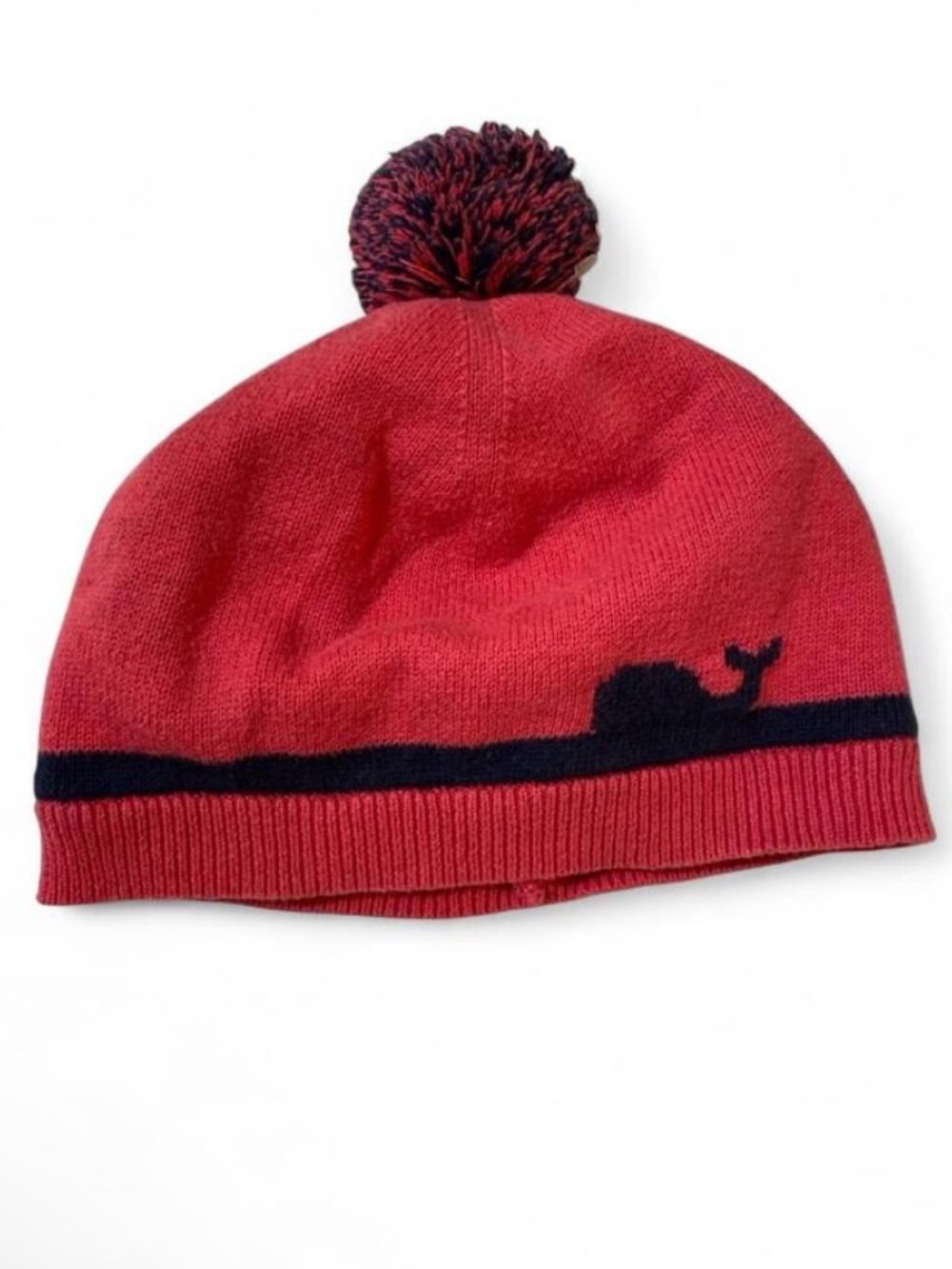 Vineyard Vines 2012 Cashmere Blend Whale Pom Beanie Kid’s L XL